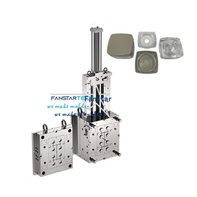 PC Plastic Rack Storage Box Folding Cosmetic Box Injection Mold Stationery Pet Products Plastic Mold Factory