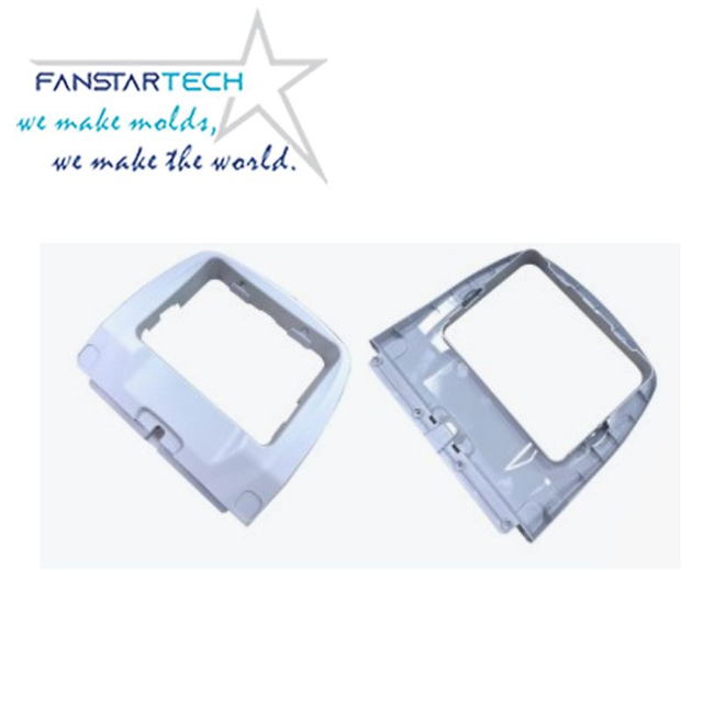 Aircraft seat TV frame mold aerospace plastic shell mold injection molding manufacturer