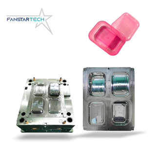 Customized plastic mold lunch box lunch box mold opening plastic environmental protection lunch box mold injection processing 