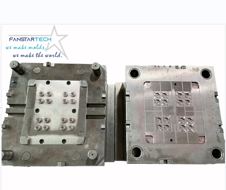 Injection mold due to gas trap caused by underinjection how to solve