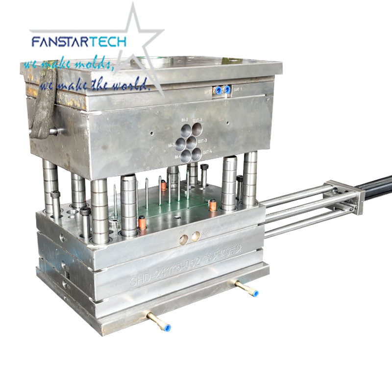 Pen body mold tooth rotary mold multi-cavity pen mold can be processed custom open mold injection mold factory