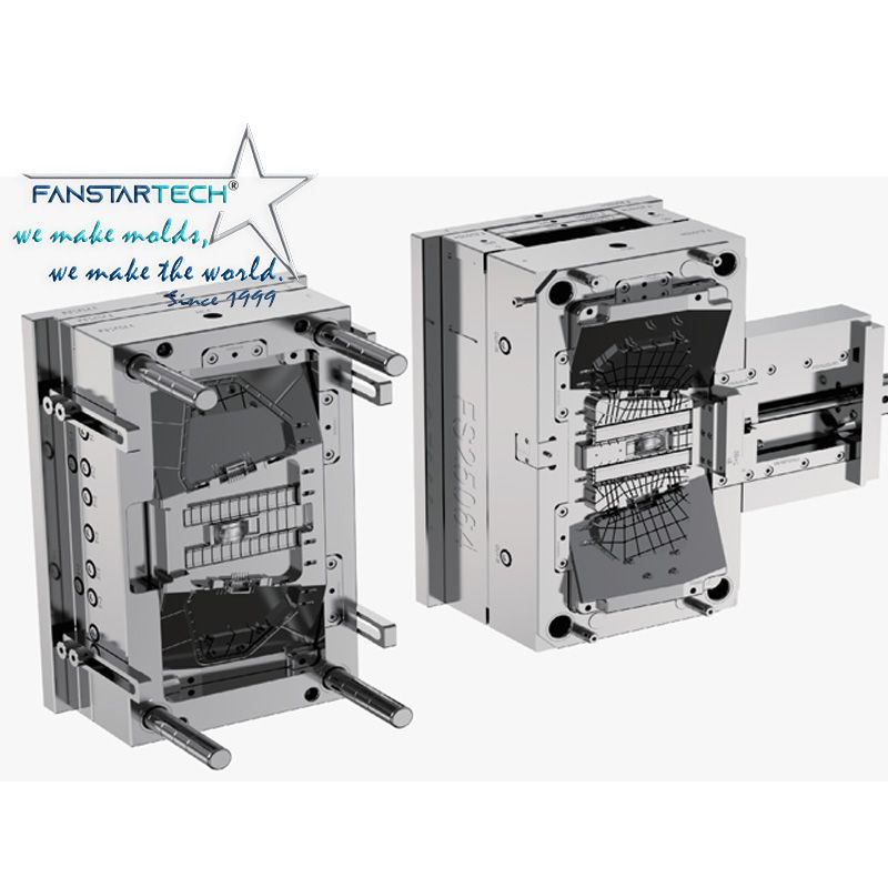 Aircraft Seat Headrest Mold - Aircraft Interior Component Injection Mold And Injection Processing