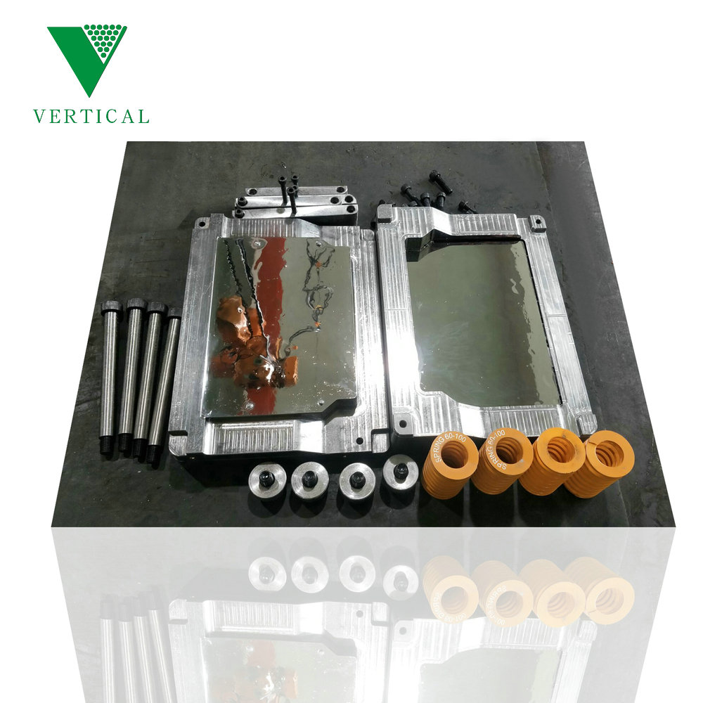 Transparent plastic mold general store shelf tray trapezoidal square goods tray mold injection