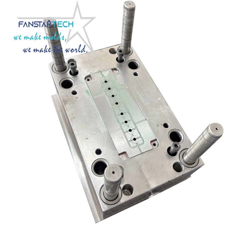 Pen body mold tooth rotary mold multi-cavity pen mold can be processed custom open mold injection mold factory