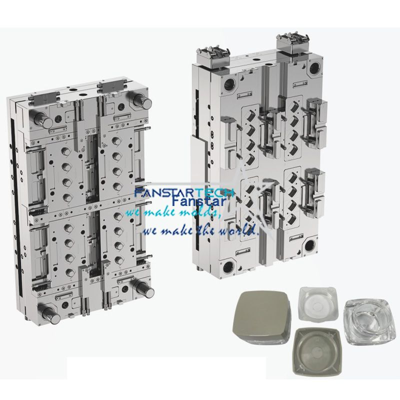 Fanstar Cream Box Shell Precision Machining Injection Molding Cosmetic Product Mold Injection Mold Supplier