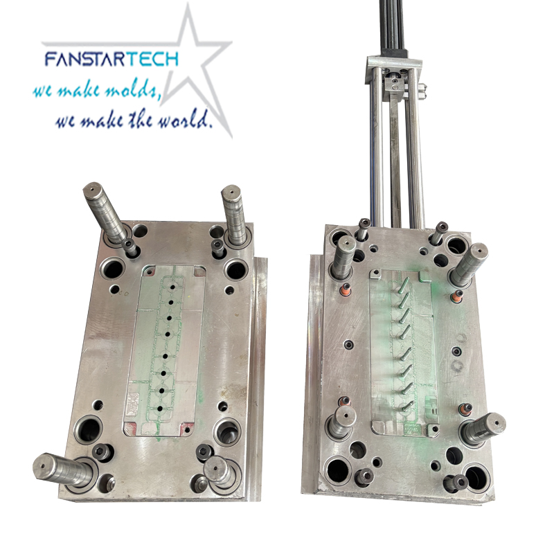 Pen body mold tooth rotary mold multi-cavity pen mold can be processed custom open mold injection mold factory