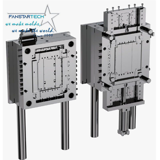 Aircraft Luggage Rack Filling Board Mold - Aircraft Interior Component Injection Mold And Injection Processing